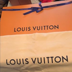 Louis Vuitton box and dust bag